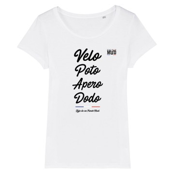 TSHIRT Femme VELO POTO APERO DODO