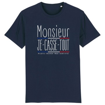 TSHIRT Unisexe MR JE CASSE TOUT