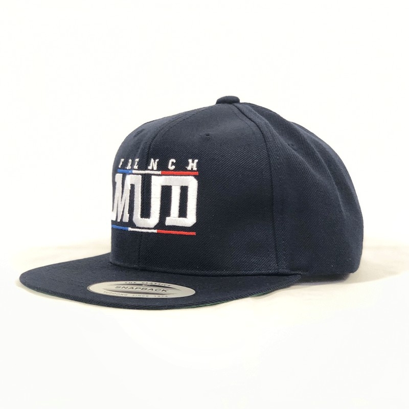 Casquette enfant French-Mud pro model bleu nuit