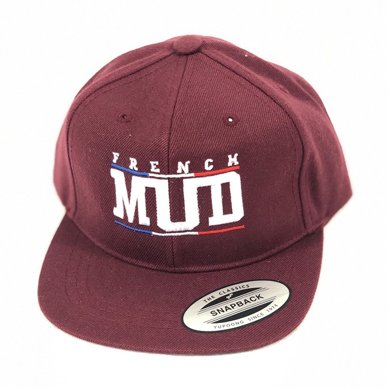 Casquette enfant French-Mud pro model bordeaux Casquette enfant French-Mud pro model bordeaux