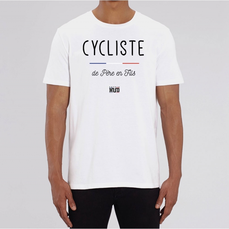 TSHIRT Unisexe CYCLISTE DE PÃˆRE EN FILS