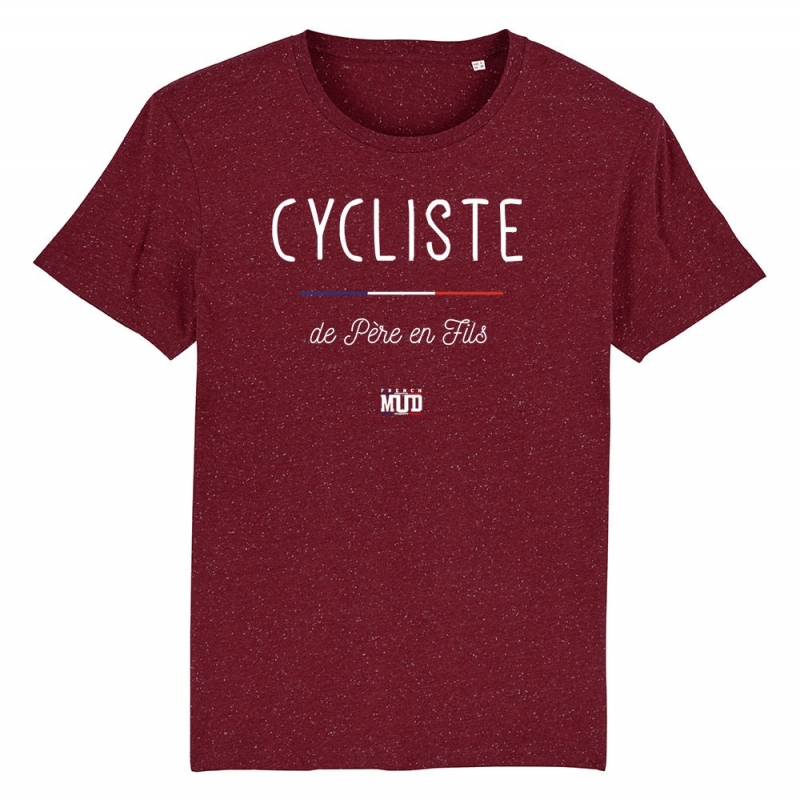 TSHIRT Unisexe CYCLISTE DE PÃˆRE EN FILS