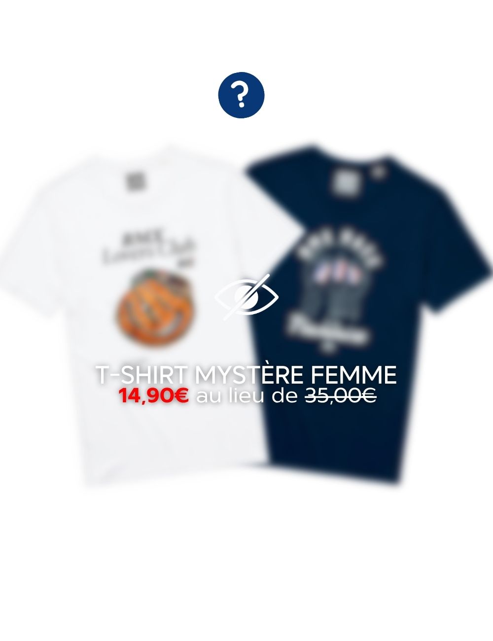 T-Shirt mystère femme