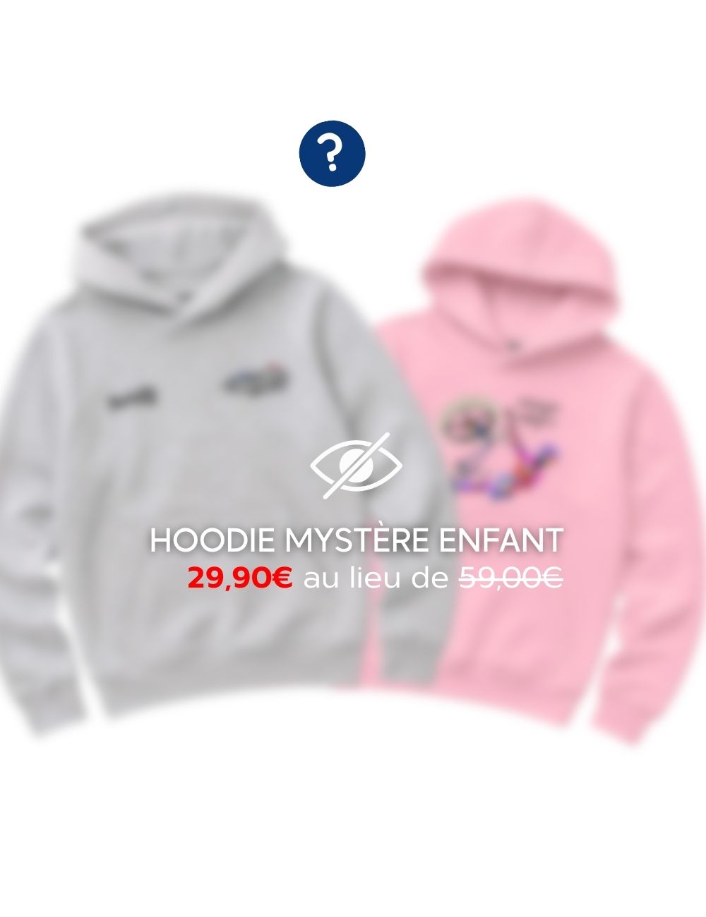 Hoodie mystère enfant