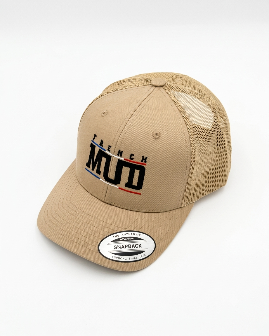 Casquette Trucker Motocross Pro Model Kaki | French-MUD
