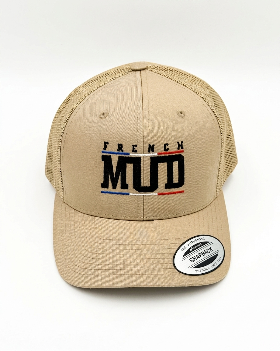 Casquette Trucker Motocross Pro Model Kaki | French-MUD