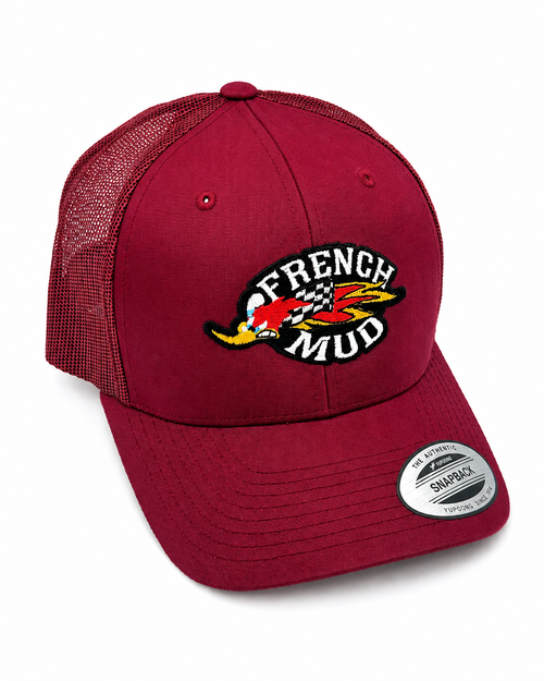 Casquette Trucker Woody Bordeaux