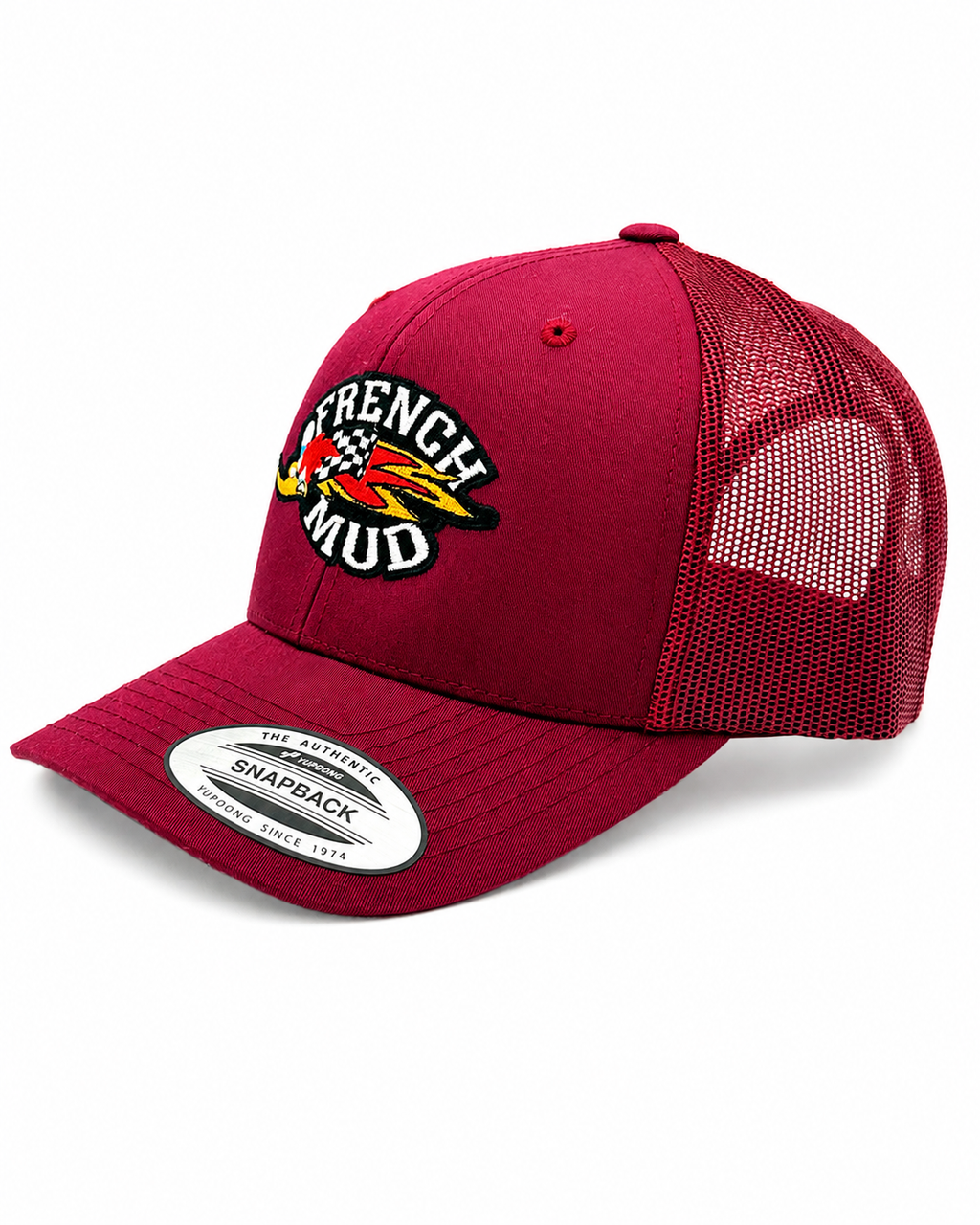 Casquette Trucker Woody Bordeaux
