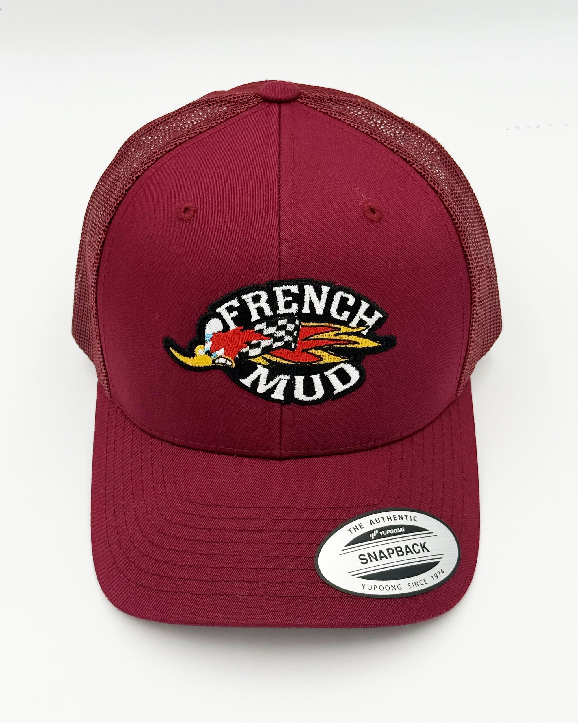 Casquette Trucker Woody Bordeaux