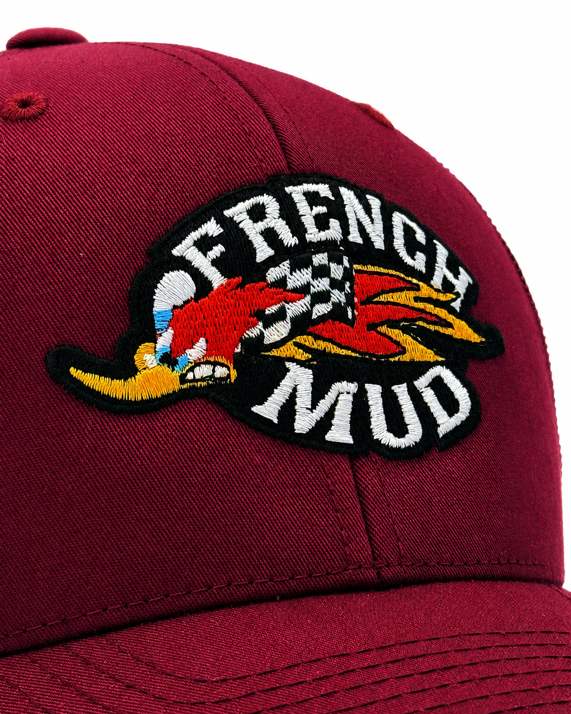 Casquette Trucker Woody Bordeaux