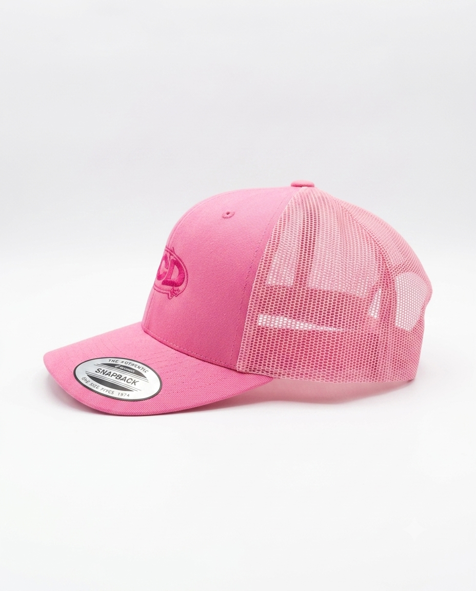 Casquette Trucker French-MUD Glossy – Rose