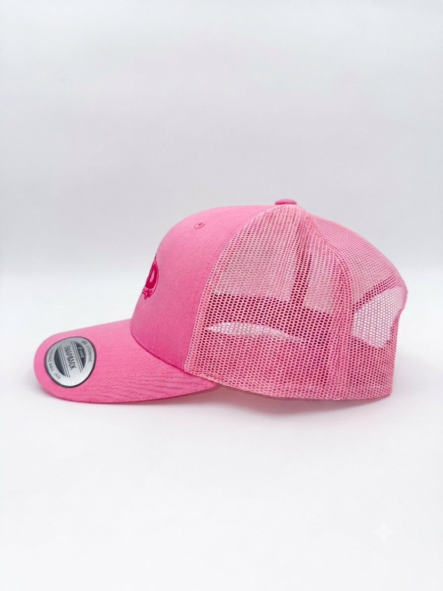 Casquette Trucker French-MUD Glossy – Rose