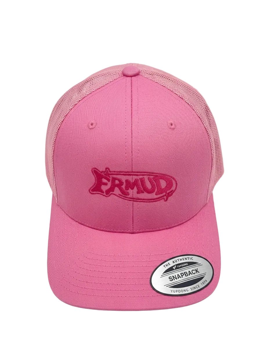 Casquette Trucker French-MUD Glossy – Rose