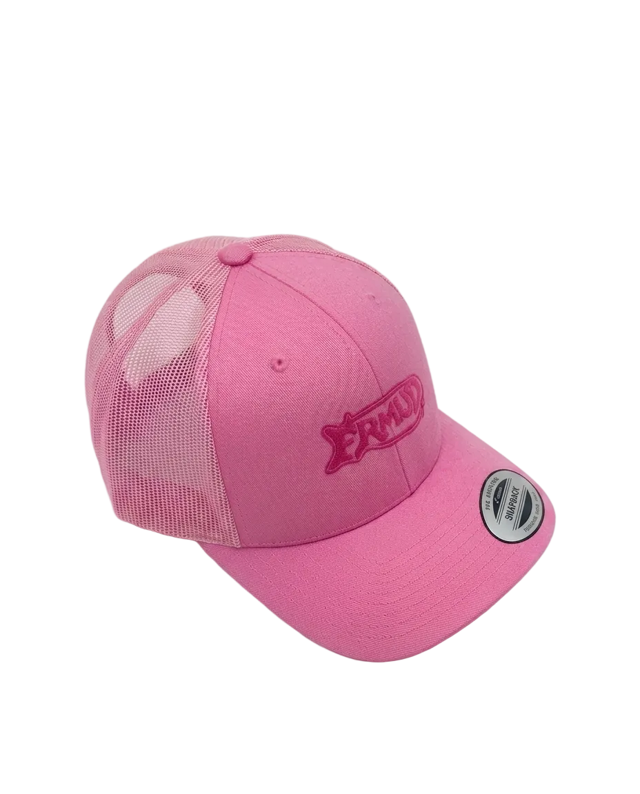 Casquette Trucker French-MUD Glossy – Rose