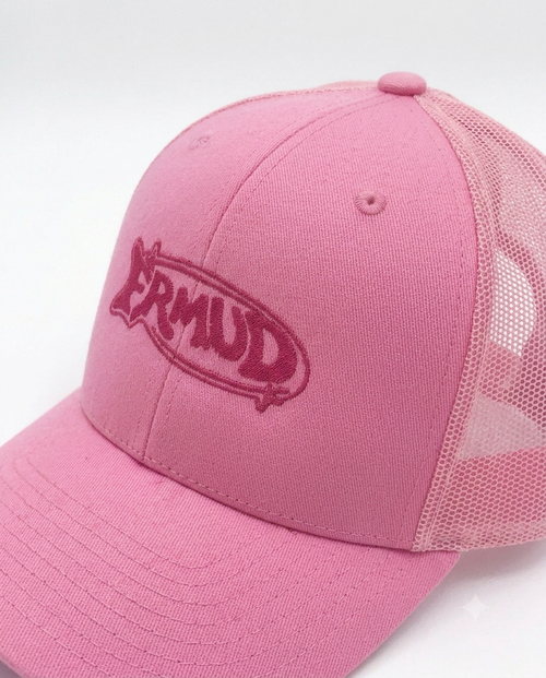 Casquette Trucker French-MUD Glossy – Rose