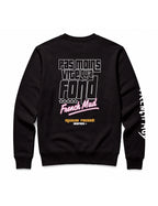 Sweat col rond "Pas moins vite qu'à fond" Unisexe