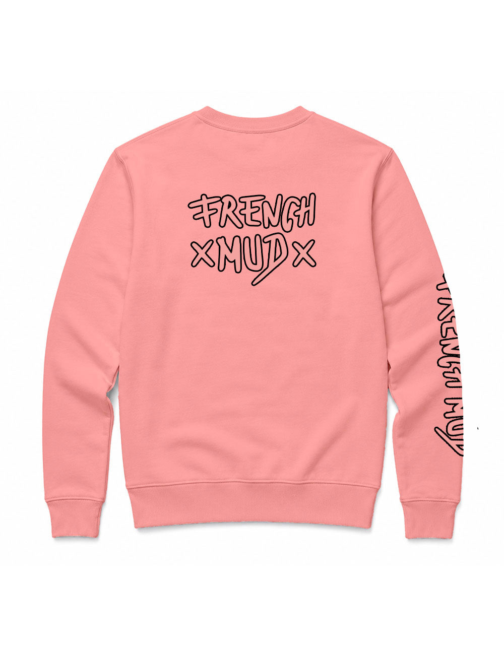 Sweat col rond "X French MUD X" Unisexe