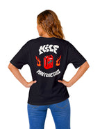 T-Shirt "MILF - Man I Love Fuel" Noir Unisexe