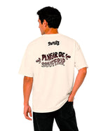 T-Shirt "Plaisir de souffrir" Natural Unisexe