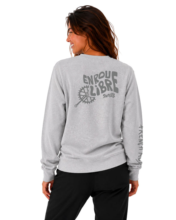 Sweat col rond "En roue Libre" Unisexe