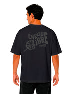 T-Shirt "En roue libre" Noir Unisexe