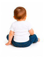 T-shirt bébé "Je ne crie pas j'imite la moto de papa"