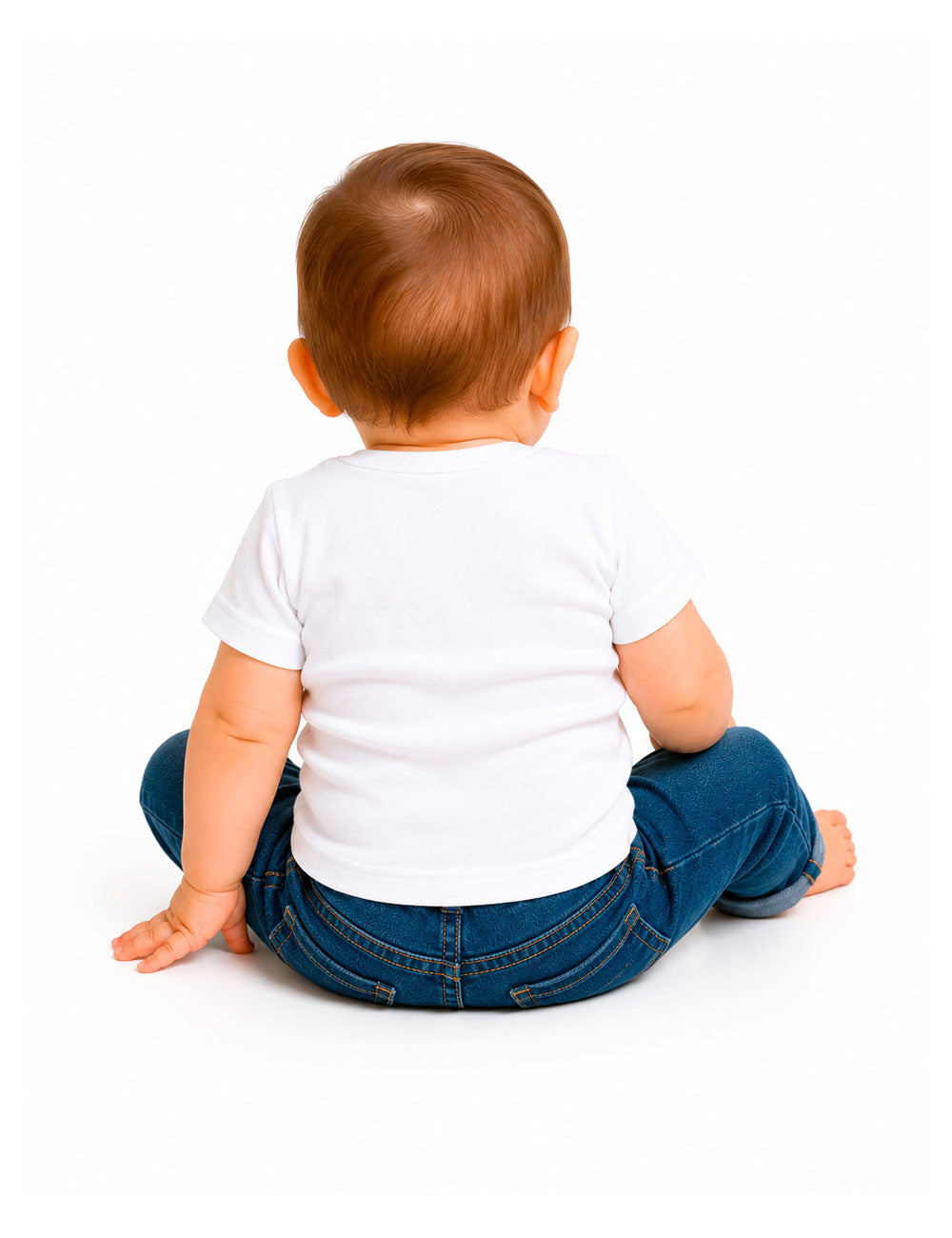 T-shirt bébé "Même pas peur je suis fils de rider"