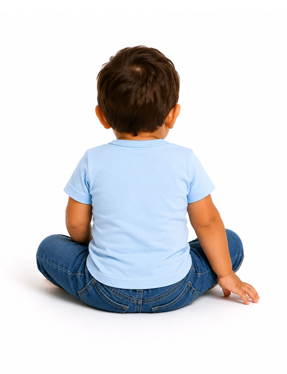 T-shirt bébé "Je ne crie pas j'imite la moto de papa"