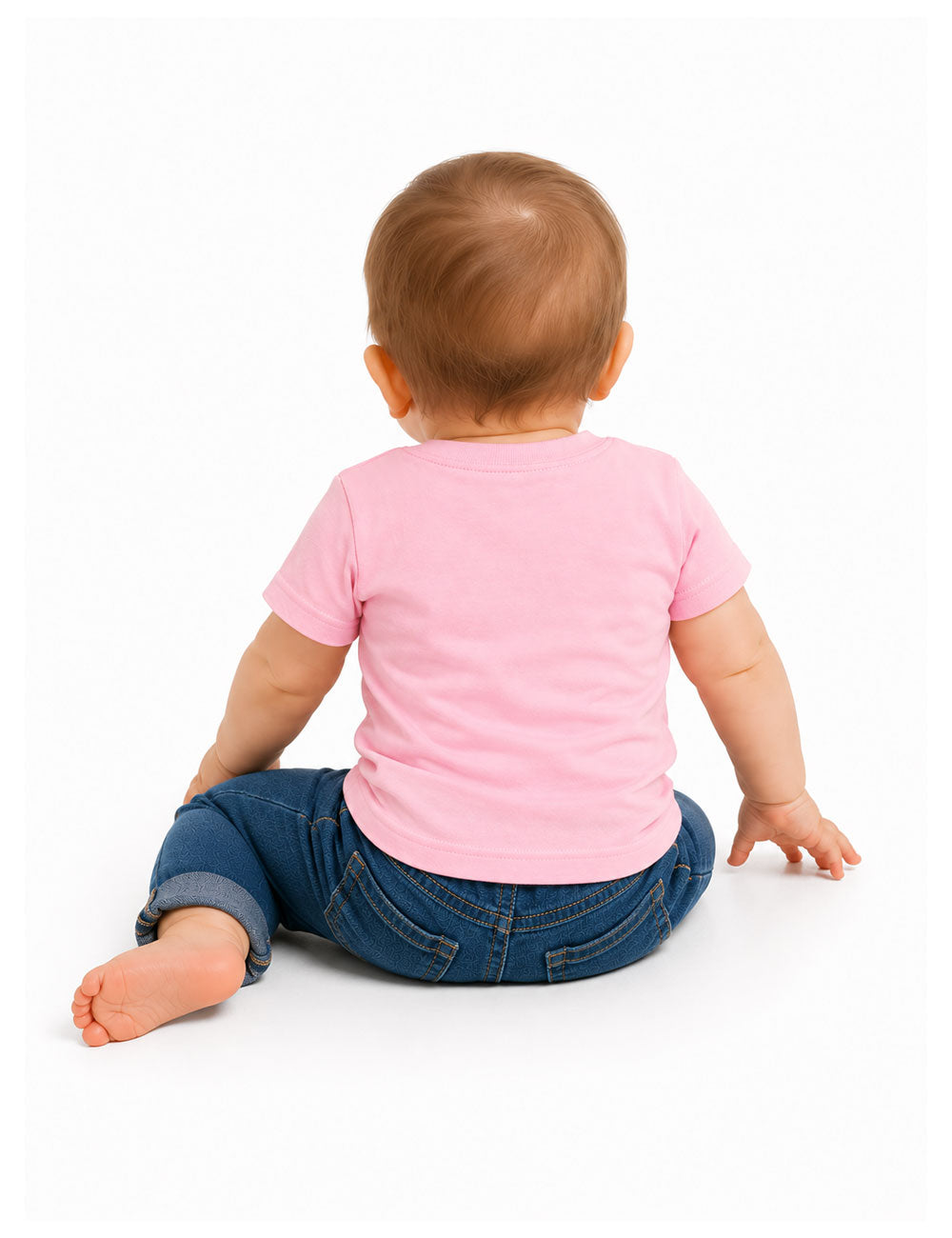 T-shirt bébé "Je ne crie pas j'imite la moto de papa"