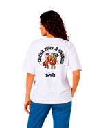 T-Shirt "Saucisse frites & motocross" Unisexe