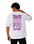 T-Shirt "Pilote sauvage" Blanc Unisexe