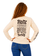 Sweat col rond "Pilote sauvage" Unisexe
