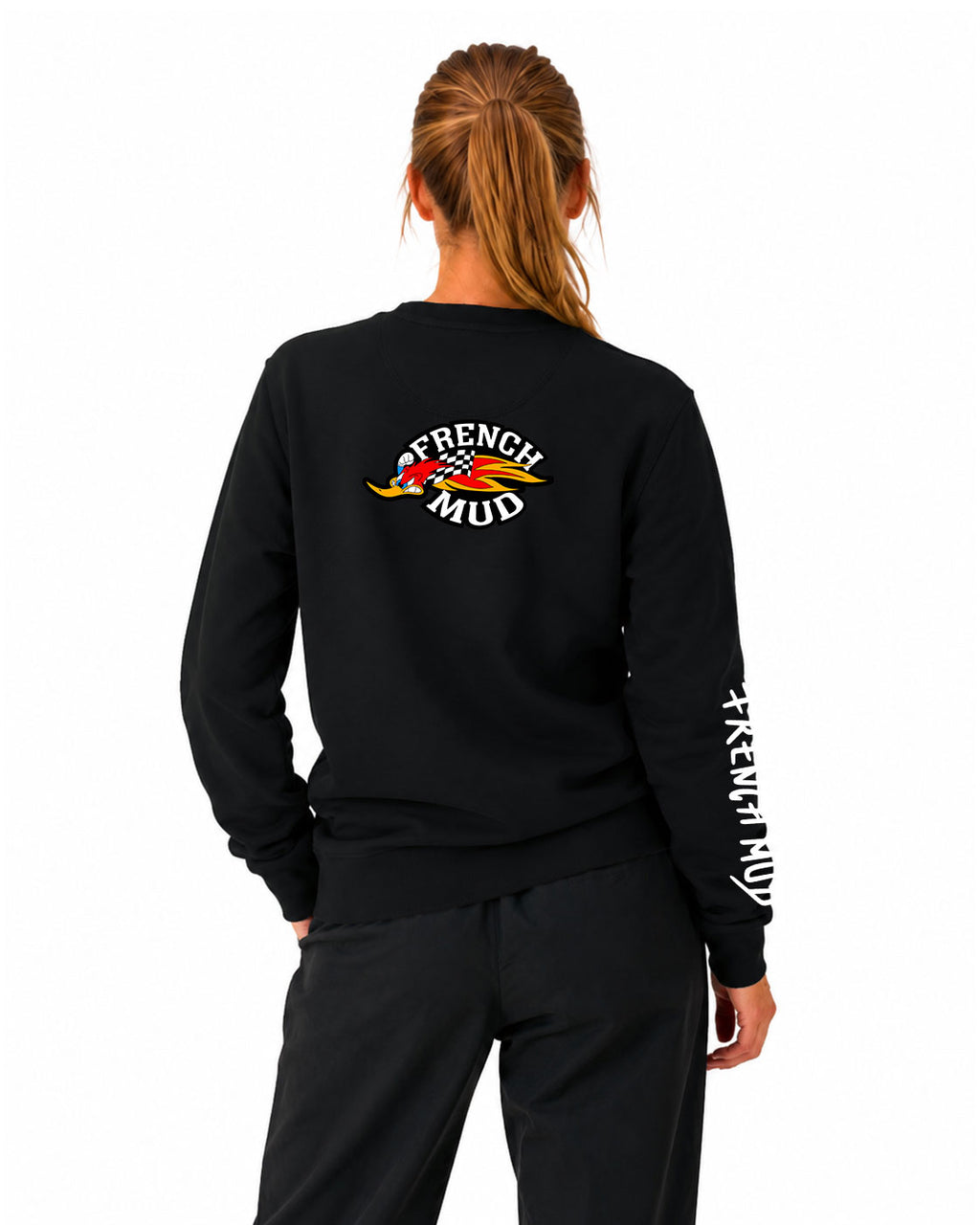 Sweat col rond "Woody" Unisexe