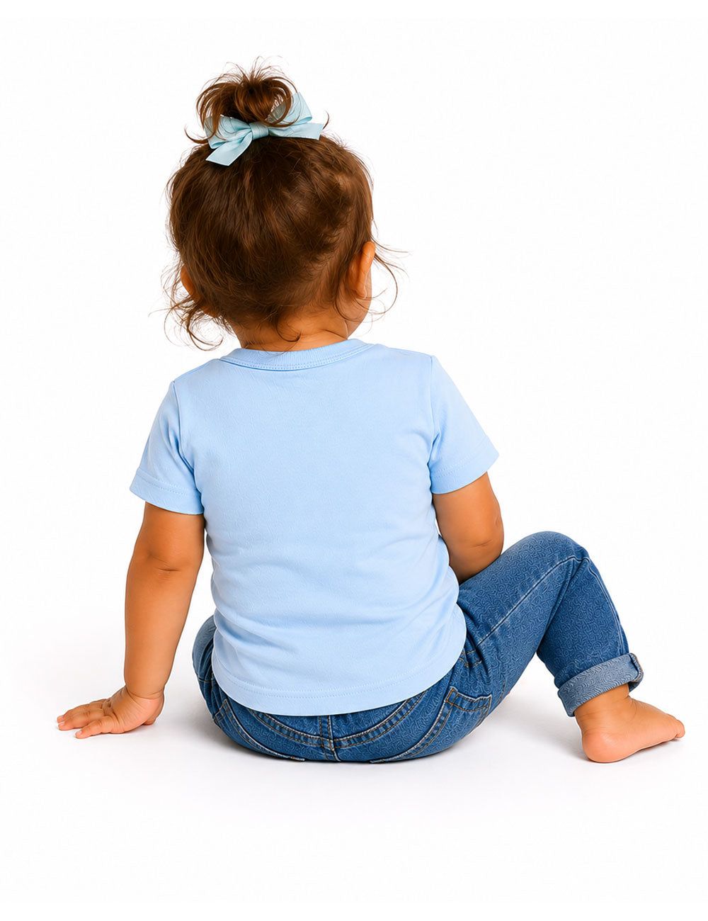 T-shirt bébé "Même pas peur je suis fille de rider"