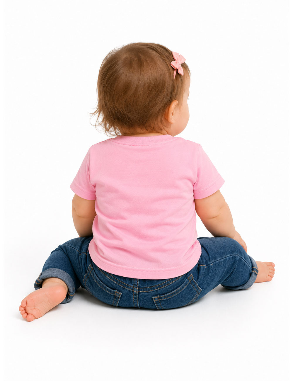 T-shirt bébé "Même pas peur je suis fille de rider"
