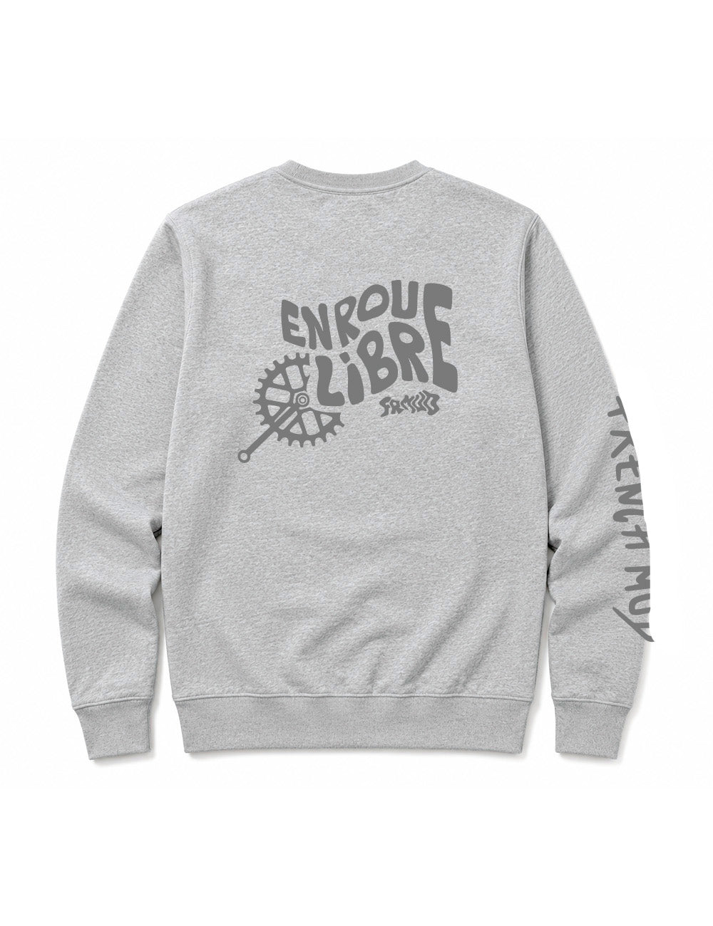 Sweat col rond "En roue Libre" Unisexe
