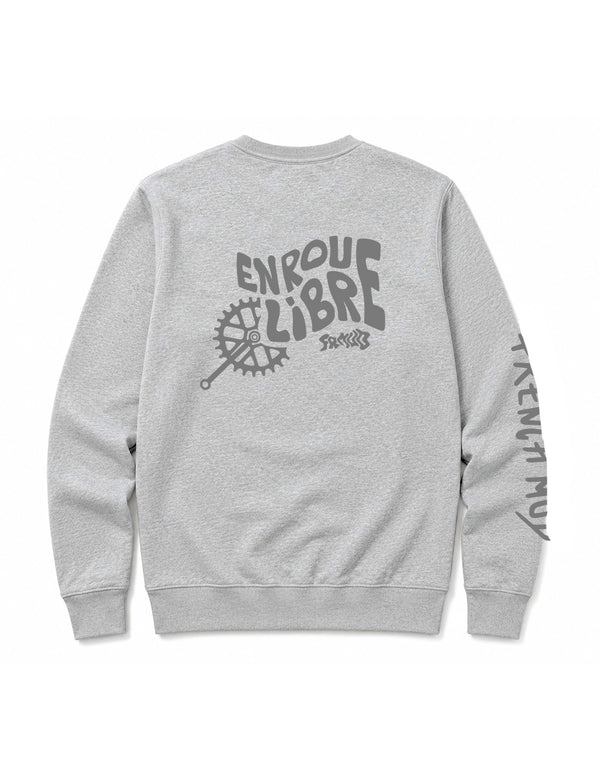 Sweat col rond "En roue Libre" Unisexe