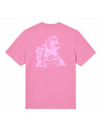 T-Shirt "Guépard" Rose Unisexe