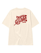 T-Shirt "En roue libre" Natural Unisexe