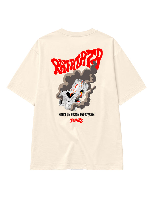 T-Shirt "RATATATA" Natural Unisexe