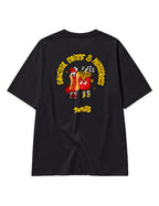 T-Shirt "Saucisse frites & motocross" Unisexe Foncé