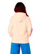 Hoodie "Fast Girl" Unisexe Noir & Natural