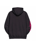 Hoodie "Fast Girl" Unisexe Noir & Natural