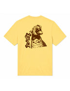 T-Shirt "Guépard" Jaune Unisexe