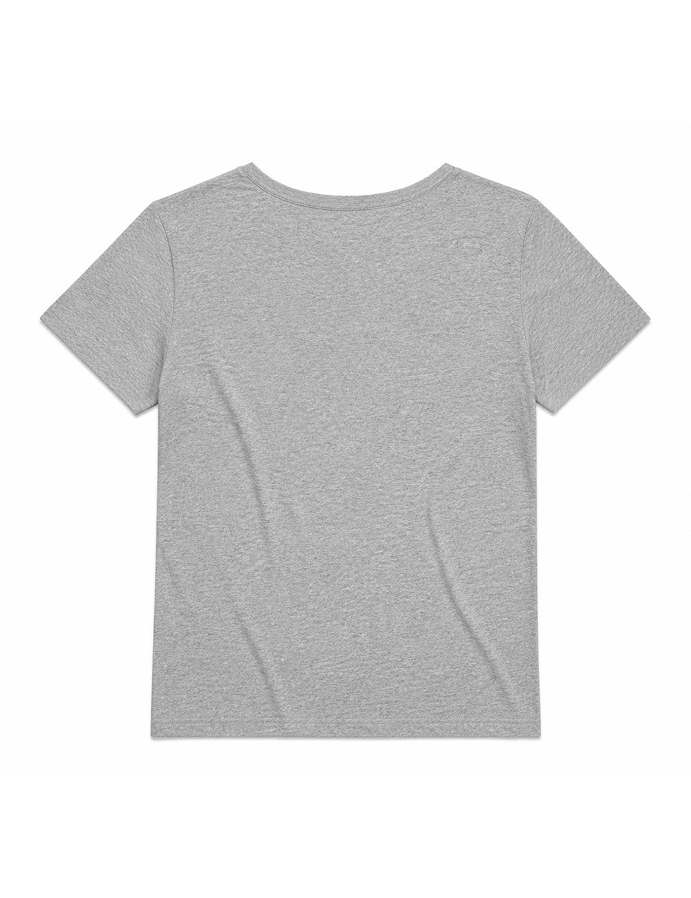 T-Shirt "X French-MUD X Gris chiné" Femme