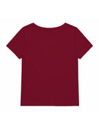 T-Shirt "X French-MUD X bordeaux" Femme