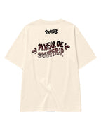 T-Shirt "Plaisir de souffrir" Natural Unisexe