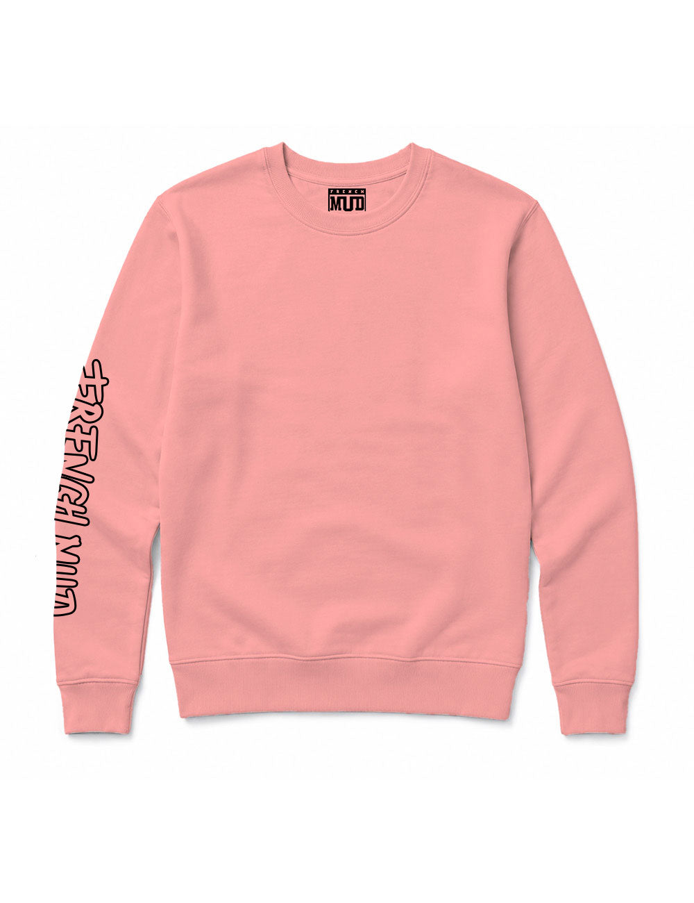 Sweat col rond "X French MUD X" Unisexe