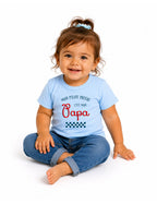 T-shirt bébé "Mon pilote préféré c'est mon papa"