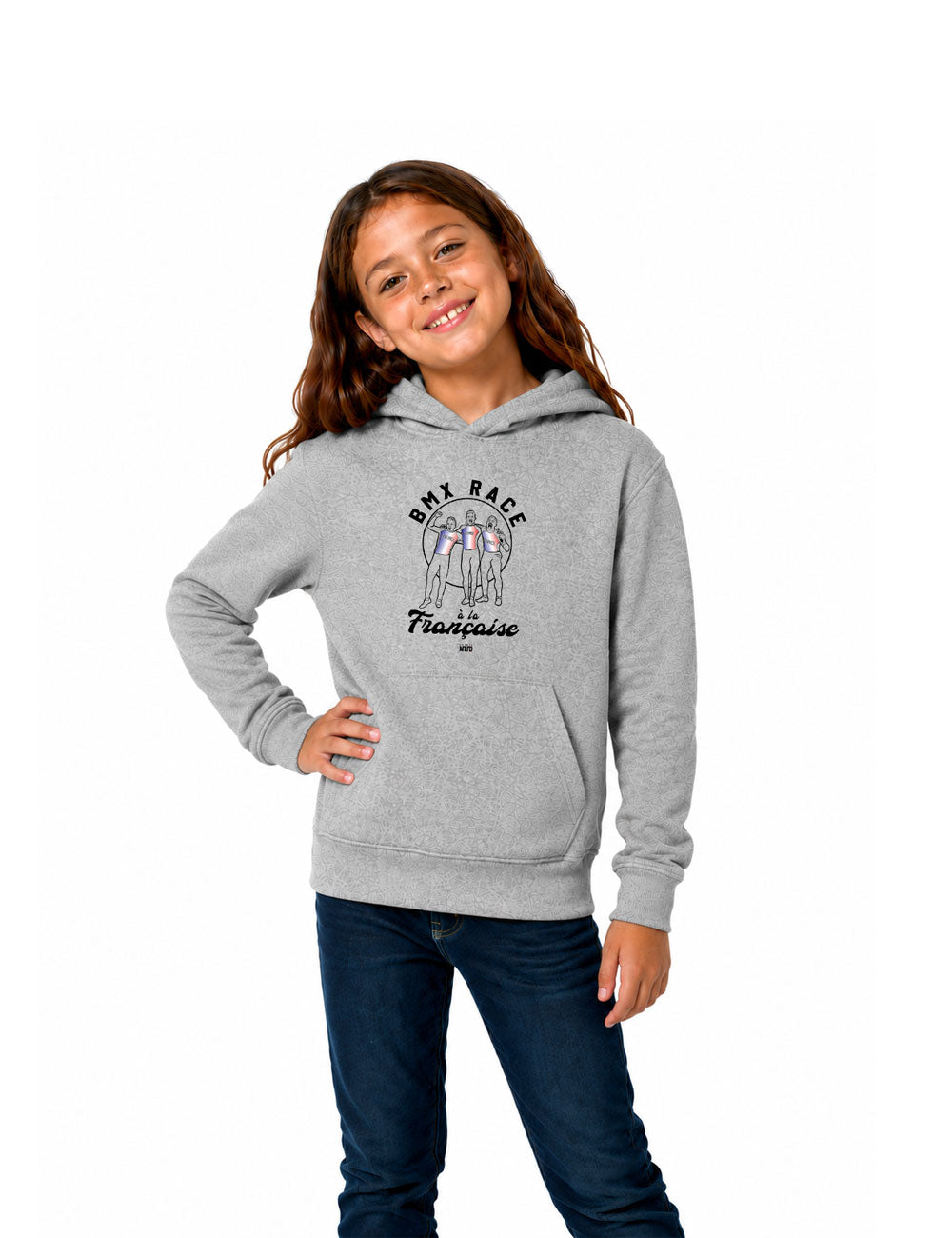 Hoodie "BMX Race à la française" Enfant